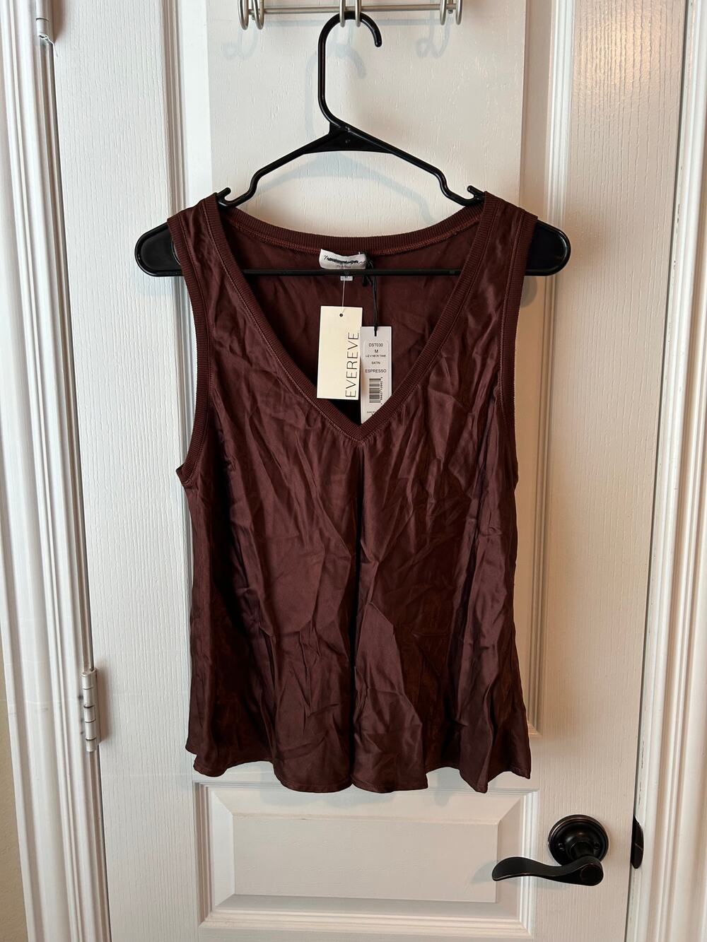 Evereve Michael Stars Liz Brown Tank NWT Perfect Condition M